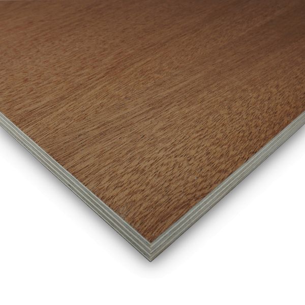 Sperrholzplatte Mahagoni Zuschnitt 7,5 mm Möbelbau Platten edelfurniert